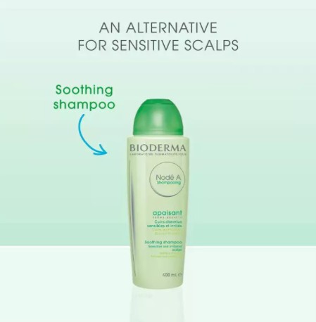 Bioderma nodé a soothing shampoo 400ml